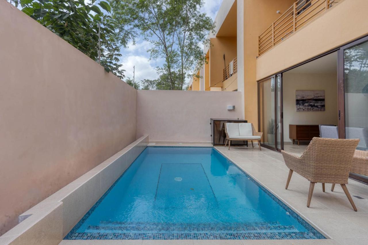 Brand New 3Br 3Ba House With Private Pool By Simply Comfort Playa del Carmen Kültér fotó